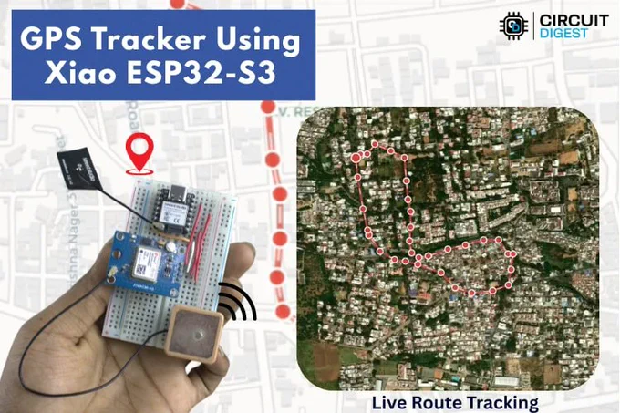 GPS Tracker with Seeed Studio XIAO ESP32-S3 and Geofencing