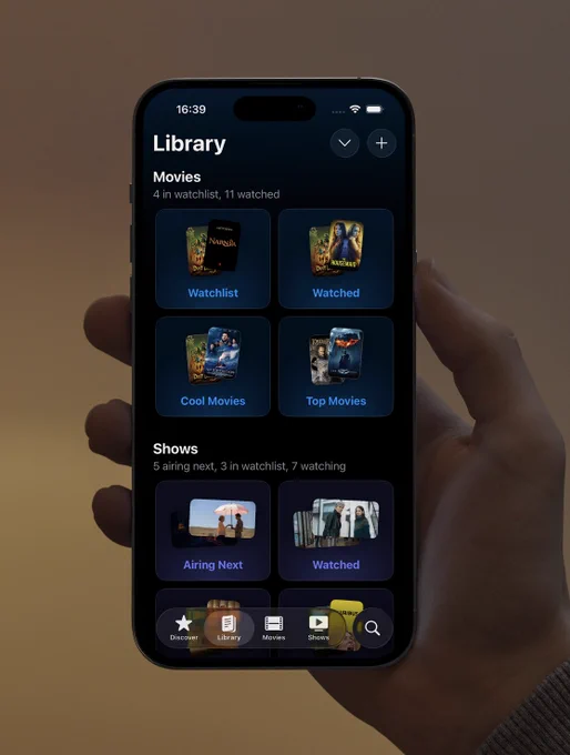 Library - Binge Buddy