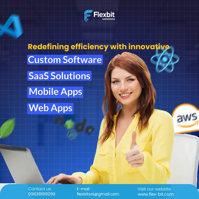 Redefening Efficiency with Flexbit Solutions Digital services.
Our services:
 ✅ Custom Software
 ✅ SaaS Solution
 ✅ Mobile Application
 ✅ Web Application
Let’s code your dream into reality.
Get in touch with us:
🌐: www.flex-bit.com
📧: flexbitsol@gmail.com
📞: 09638199299
.
.
.
.
.
#flexbitsolutions #softwarecompany #x #xbusiness #softwaredesign #softwaredevelopment #softwaredeveloper #softwaredesigner #bestwebsitedesigncompany #bestwebsitedevelopmentcompany #businessgrowth #businesssuccess #besteducationalsoftware #ecommercesoftware