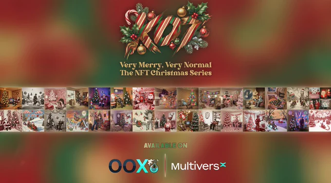 The final KO7 NFT series of 2025 is now available on @OnionXLabs Marketplace | #MultiversX.

Very Merry, Very Normal.
Everything is festive. Nothing feels out of place.

Explore the collection via the link in the first comment.
One of the collectors might win a special reward 🎁