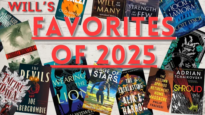 An image of Will Swardstrom' Favorite Books of 2025