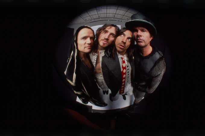 Red Hot Chili Peppers by Photographer Gus Van Sant 2006. Stadium Arcadium Photo Shoot.