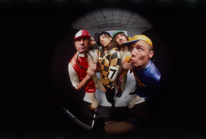 Red Hot Chili Peppers by Photographer Gus Van Sant 2006. Stadium Arcadium Photo Shoot.