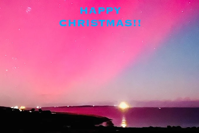 “Wishing you a very happy and peaceful Christmas...” from The Seven Heads Peninsula & Courtmacsherry Bay in West Cork , Ireland!!