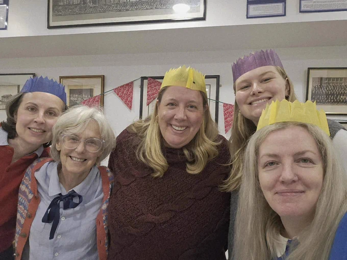 Jill, Mags, Catherine, Alice and Lorraine from Alumni Development and Archives 