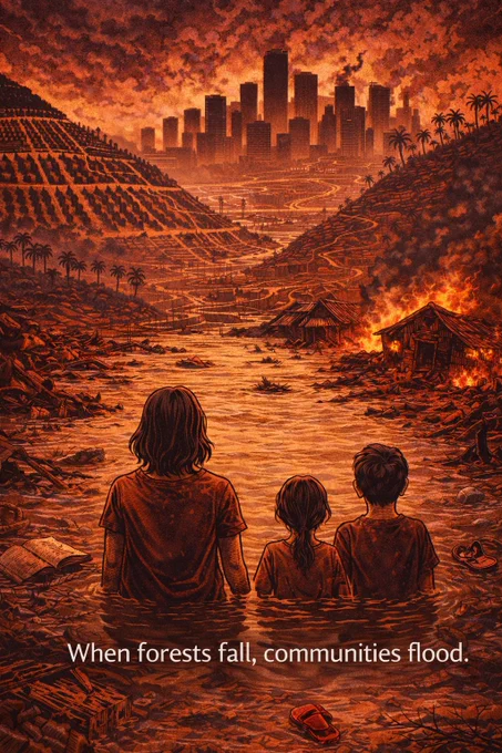 “This is an image of design. Floods are not just weather events - they are decisions made upstream, long before the rain begins. Accountability means learning to see systems, not just symptoms.”
- Razlosophy