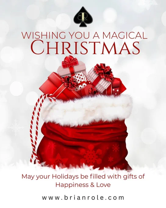Magician Malta Merry Christmas Greeting 2025