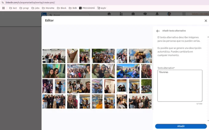 Tiburonas en Linkedin