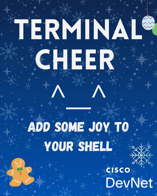 Cisco DevNet holiday tip: Terminal Cheer with cowsay ASCII art