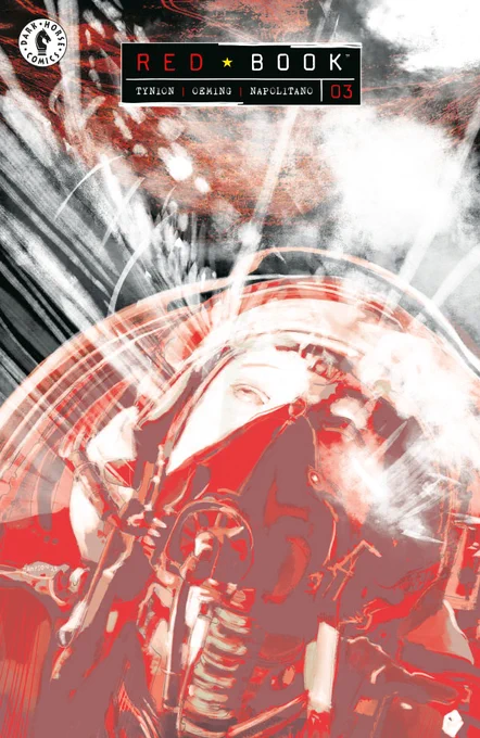 Vairant cover of Red Book I issue #3, illustrated by Alison Sampson