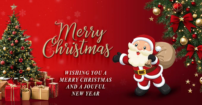 Merry Christmas
Wishing you a joyful Christmas filled with peace, warmth & meaningful moments. May this season bring happiness to you, your family & your business.
Thank you for being part of our journey. Here’s to a bright and prosperous year ahead.