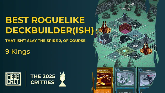 "Best Roguelike Deckbuilder(ish) (That Isn't Slay the Spire 2, Of Course): 9 Kings"