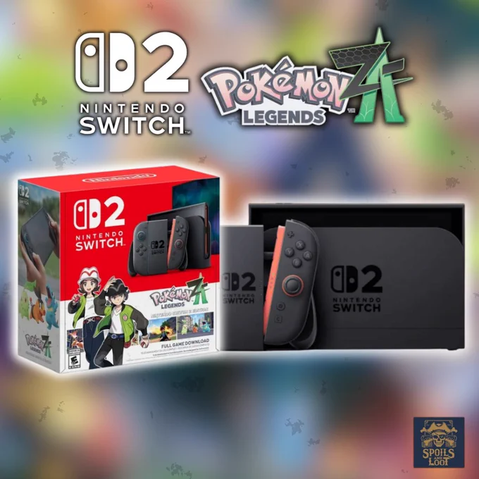 Pokemon Legends: Z-A Nintendo Switch 2 Edition Bundle