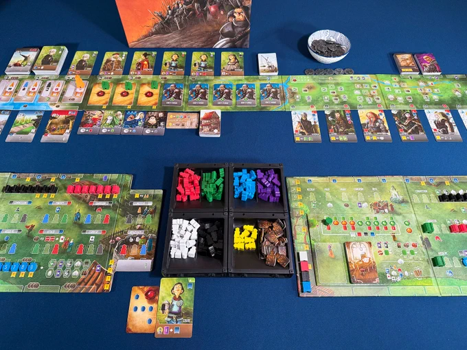 Paladins of the West Kingdom Extensive Play Area
