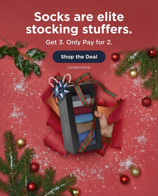 DeadSoxy Holiday Sale. Get 3, but only pay for 2. 
