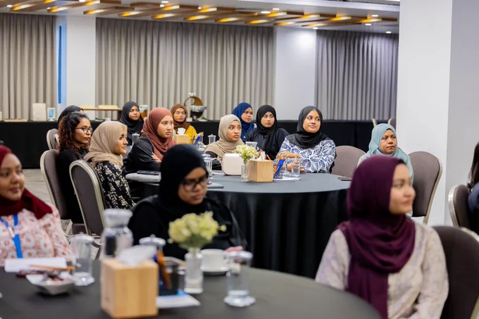 The Training of Trainers program on 'Empowering Women Entrepreneurs through Digital Transformation', jointly organised by the Ministry and APCICT, commenced today. This capacity-building program brings together participants from MSFD, Bank of Maldives (BML), SME Digital, and the Business Centre Corporation (BCC), with a focus on strengthening their ability to support women entrepreneurs in harnessing digital tools and platforms for sustainable business growth and resilience in the digital economy
