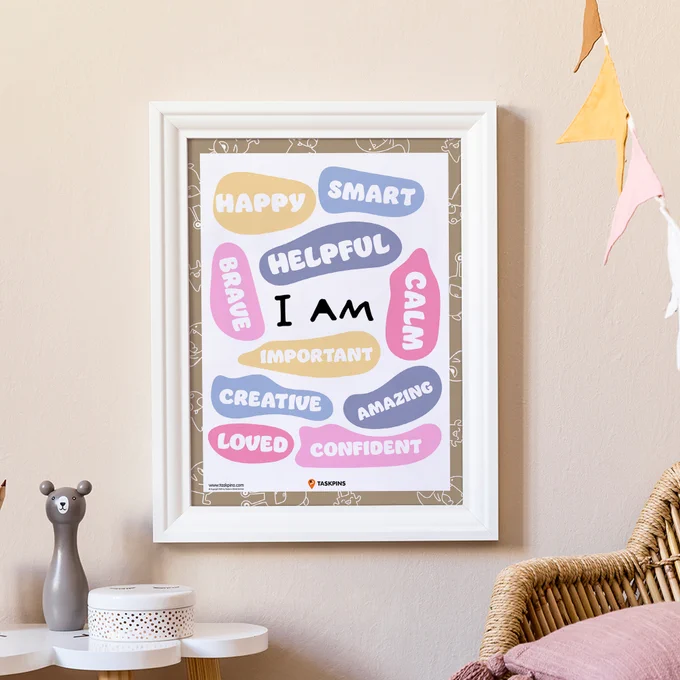 Positive Affirmations For Kids Printable
