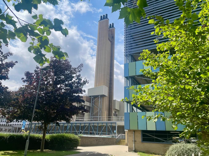Addenbrookes chimney