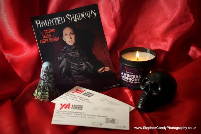Programme, tickets and related ephemera for "Haunted Shadows: The Gothic Tales of Edith Nesbit".