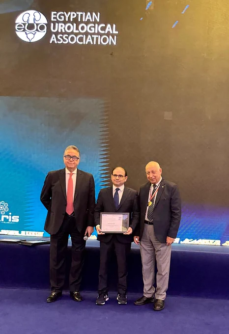 Certificate of Appreciation given by Prof.Dr.Sherif Mourad and Prof. Dr. Hassan Abol-Enein