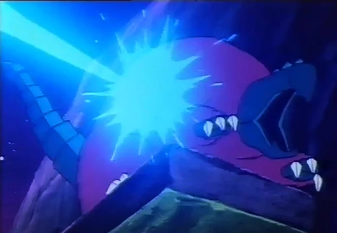 Narligator being shot by Nuggit