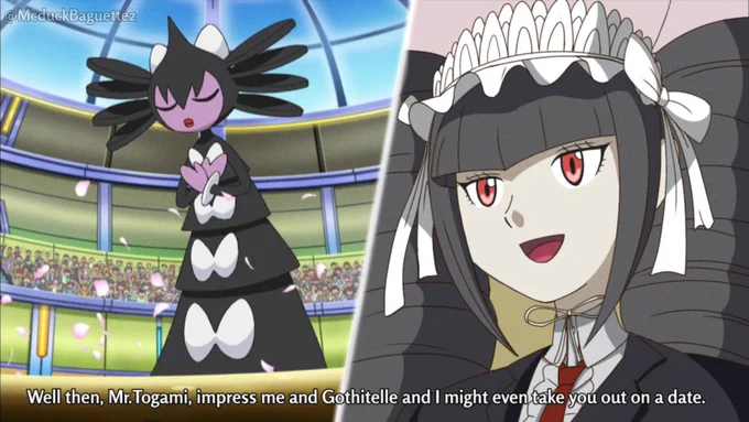 Well then, Mr. Togami, impress me and Gothielle and I might even take you out on a date.
