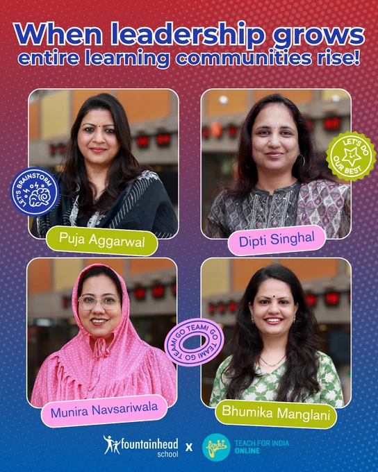 Bhumika Manglani & Munira Navsariwala: Transformative Leadership Practicescoaching, learning walks, and teacher-empowering PD.