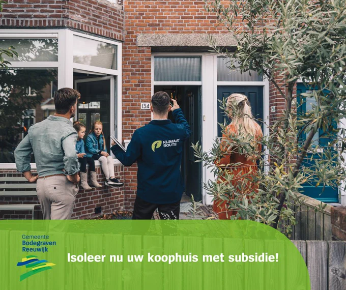 Gemeente Bodegraven-Reeuwijk. Isoleer nu uw koophuis met subsidie!