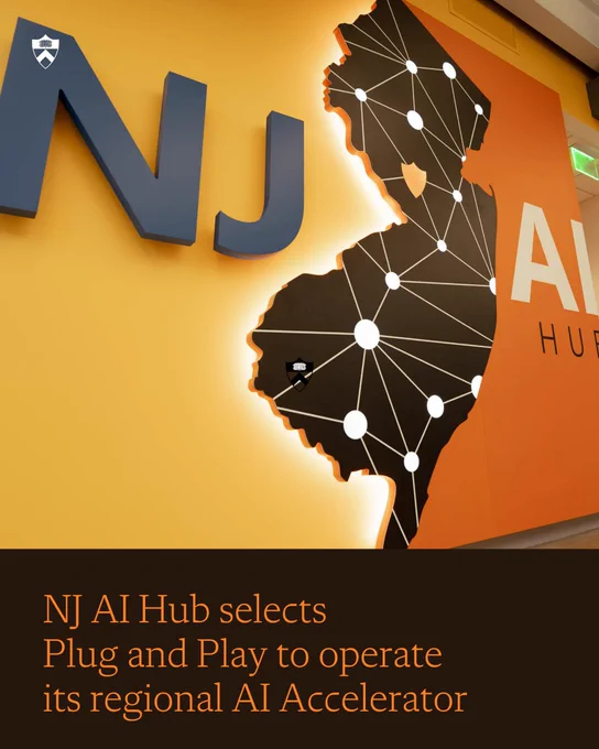 NJ AI Hub selects Plug and Play to operate its regional AI Accelerator