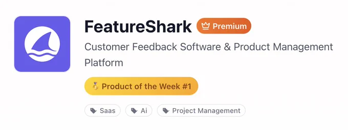 FeatureShark - Product of the week