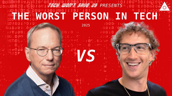 Eric Schmidt vs Mark Zuckerberg
