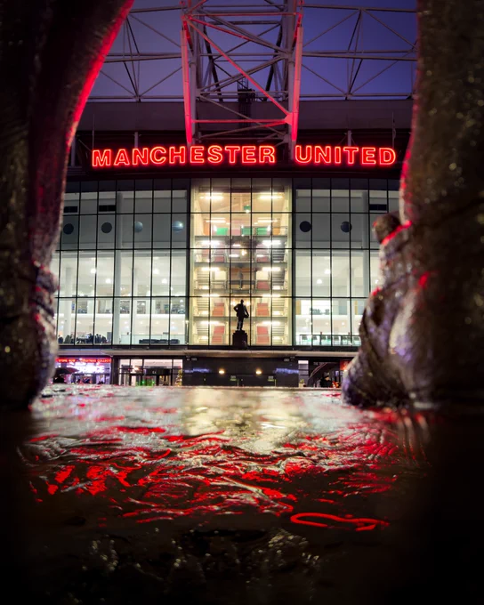 Old Trafford exterior.