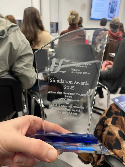 Simulation Award for RBHSC SimEd team