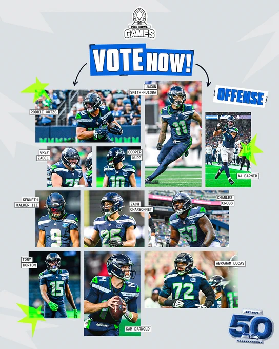 Vote Now Repost to Vote Seahawks Offense