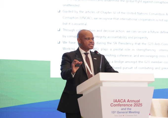 Vice President of IAACA Advocate Andy JL Mothibi stands in for The Commissioner to host several important IAACA meetings.