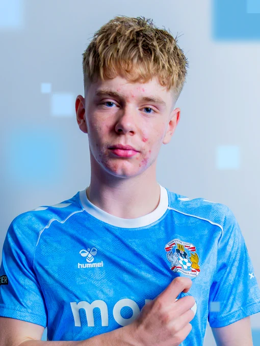 George Shepherd signs his first professional contract.