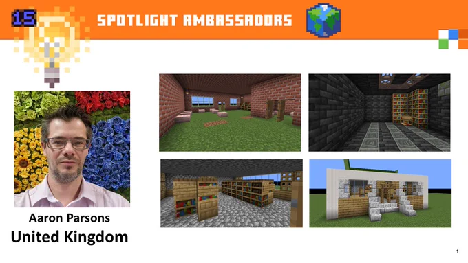 Minecraft Education Ambassador Spotlight Aaron Parsons