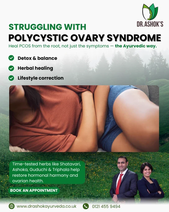 PCOS Management with Dr Ashok Ayurveda Birmingham UK 