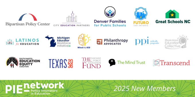 photo collage of all of PIE Network's new members' logos