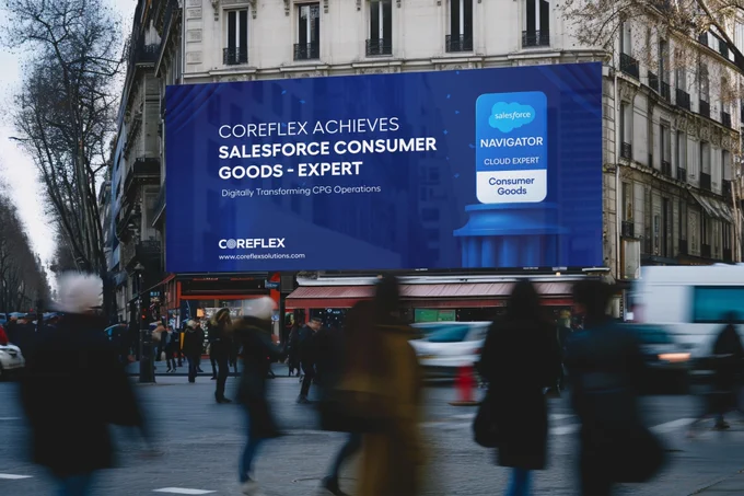 CoreFlex has achieved Expert Level in Salesforce Consumer Goods Industry Expertise — a recognition grounded in years of hands-on experience supporting some of the world’s largest CPG organizations, backed by a deep Salesforce-certified skillset and consistently high-quality project delivery.
