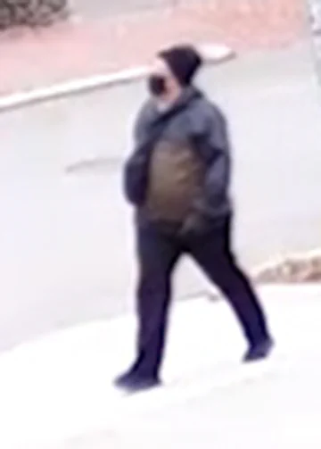 Image of person of interest in mass shooting at Brown University on 12/13/25. 