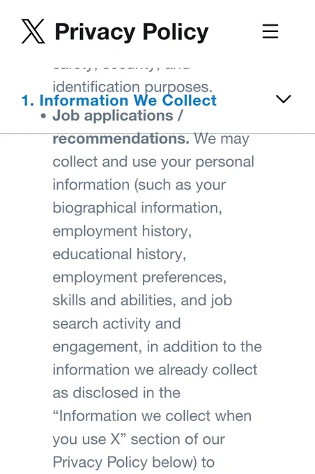 Information they collect