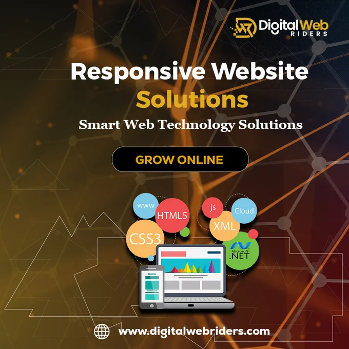 𝐑𝐞𝐬𝐩𝐨𝐧𝐬𝐢𝐯𝐞 𝐖𝐞𝐛𝐬𝐢𝐭𝐞 𝐒𝐨𝐥𝐮𝐭𝐢𝐨𝐧𝐬 𝐓𝐡𝐚𝐭 𝐃𝐫𝐢𝐯𝐞 𝐆𝐫𝐨𝐰𝐭𝐡

Your website is your digital storefront - make it fast, responsive, and conversion-ready.
 At 𝐃𝐢𝐠𝐢𝐭𝐚𝐥 𝐖𝐞𝐛 𝐑𝐢𝐝𝐞𝐫𝐬, we build smart, scalable websites using modern web technologies that work seamlessly across all devices.

✅ Mobile-friendly & responsive design
✅ Clean UI with powerful performance
✅ Built using HTML5, CSS3, JS, & react
✅ Designed to engage, convert, and grow your business

Ready to take your online presence to the next level?
Grow Online with us today!

www.digitalwebriders.com

#ResponsiveWebDesign #WebsiteDevelopment #DigitalWebRiders #WebTechnology #GrowOnline #BusinessGrowth #ModernWeb #ITServices #WebSolutions