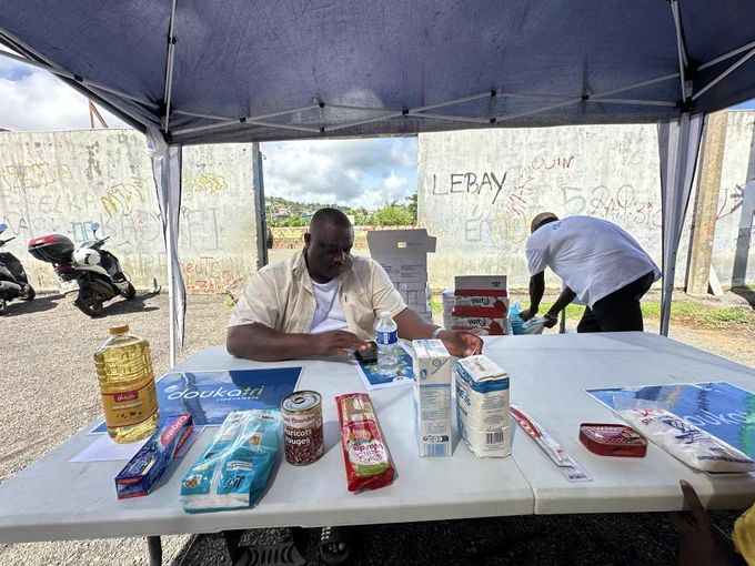 Boutique mobile d’aliments de première nécessité