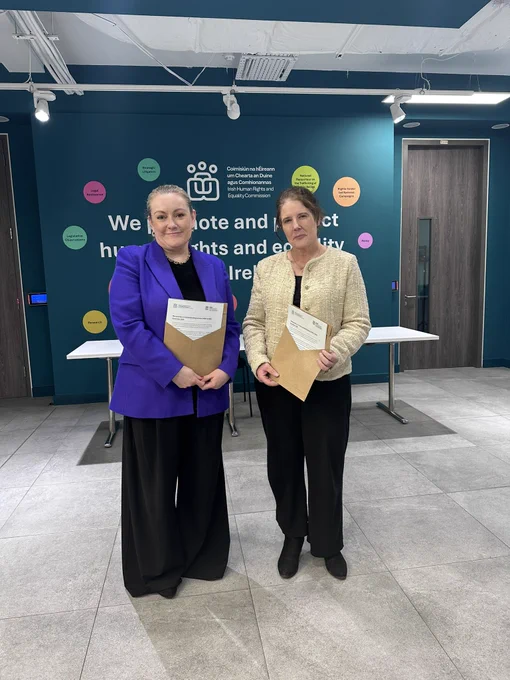 Photo of Deirdre Malone and Dr Aideen Hartney
