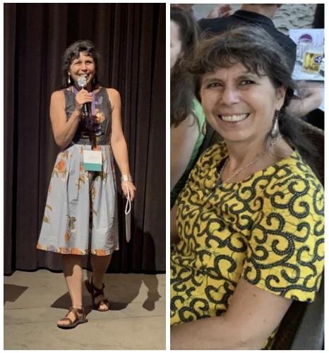 Prof. Dr. Claudine Chaouiya at the 2018 SysMod gathering in Basel, CH