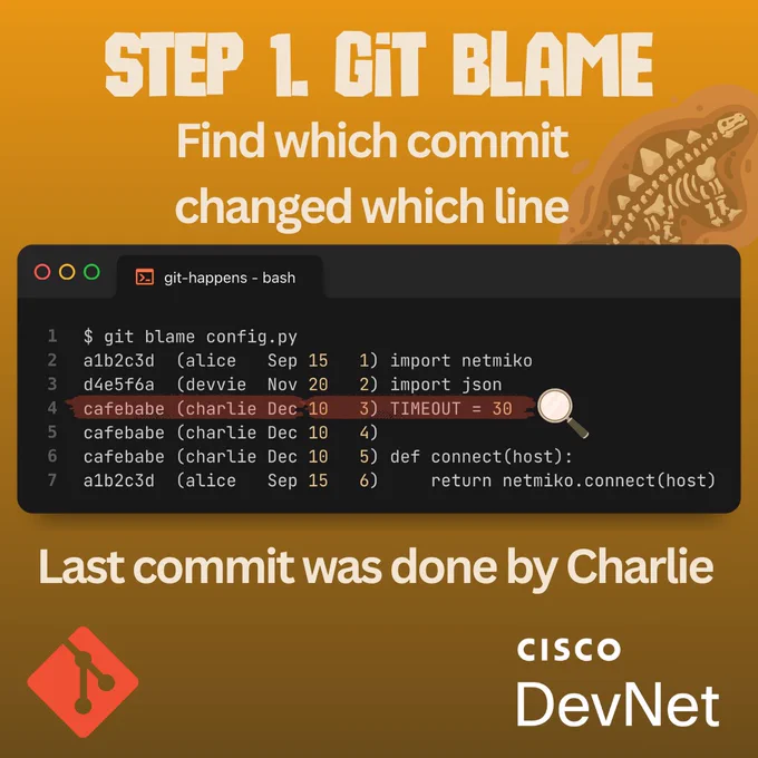 Step 1. Git Blame