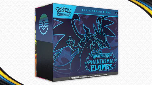 Pokemon TCG Phantasmal Flames Elite Trainer Box