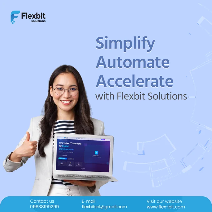 Simplify, Automate, Accelarate with Flexbit Solutions Digital services.
Our services:
 ✅Custom Software
 ✅SaaS Solution
 ✅Mobile Application
 ✅Web Application
Let’s code your dream into reality.
Get in touch with us:
 🌐: www.flex-bit.com
 📧: flexbitsol@gmail.com
 📞: 09638199299
.
.
.
.
.
#flexbitsolutions #x #xbusiness #xtrendingsoftware #xviral #xpost #softwaredesign #softwaredevelopment #softwaredesigner #softwaredeveloper #softwaredevelopmentcompanybd #bestsoftwarecompanybd #businessgrowth #businesssuccess