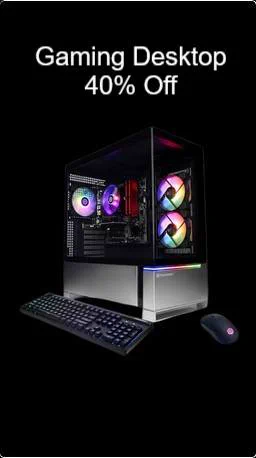  Gaming Desktop Computer 40% Off 